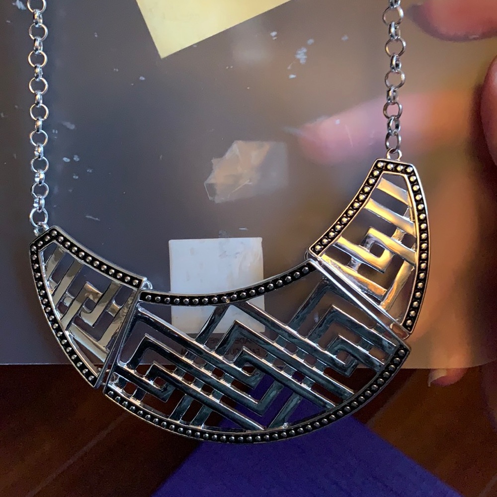Silver necklace